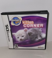 Discovery Kids: Kitten Corner (Nintendo DS, 2009) Complete Game manual case