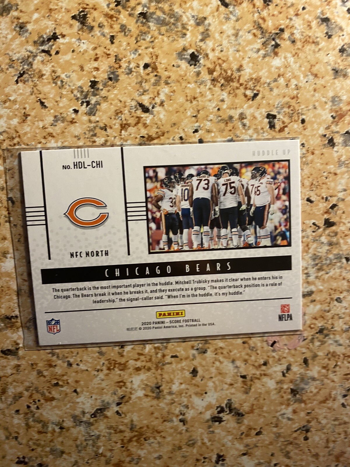 2020 score huddle up hdl chi chicago bears ebay