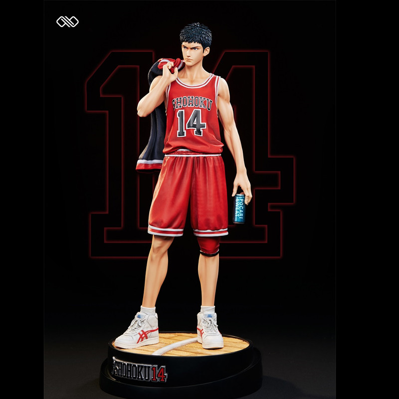 Estatua de resina Infinite Studios Slam Dunk Hisashi Mitsui en stock escala 1/6 H36 cm