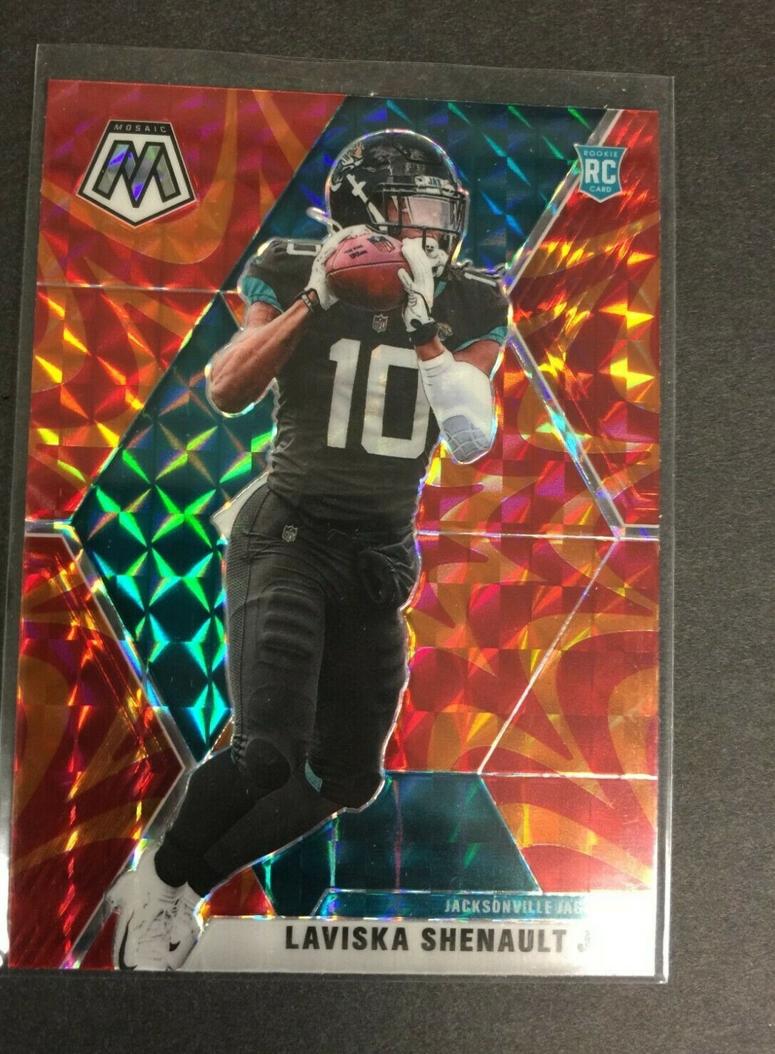2020 MOSAIC FOOTBALL CARD RED PRIZM LAVISKA SHENAULT JR RC FREE S&H 217