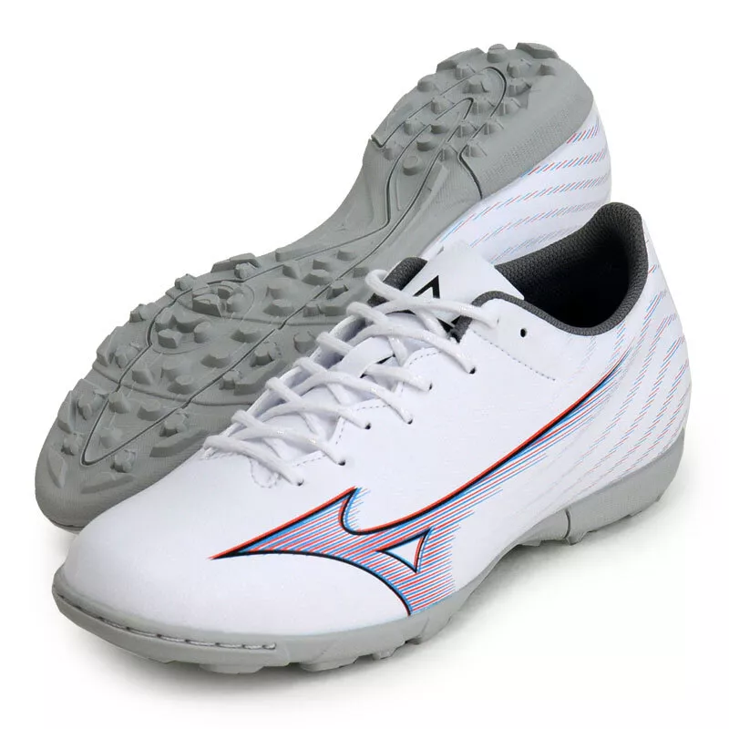 Mizuno JAPAN Alpha SELECT AS Wide Turf Soccer Football Shoes P1GD2365 White