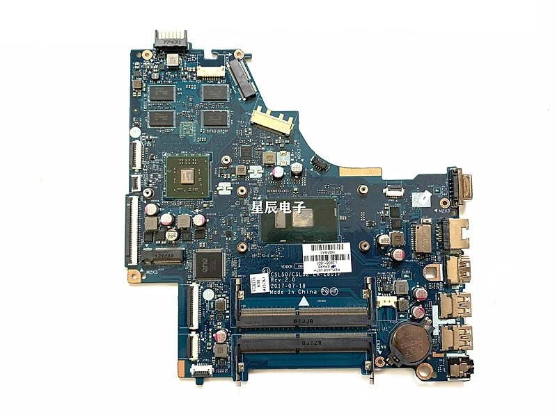 L29061-601 — HP Laptop Motherboard With i5-7200U DDR4