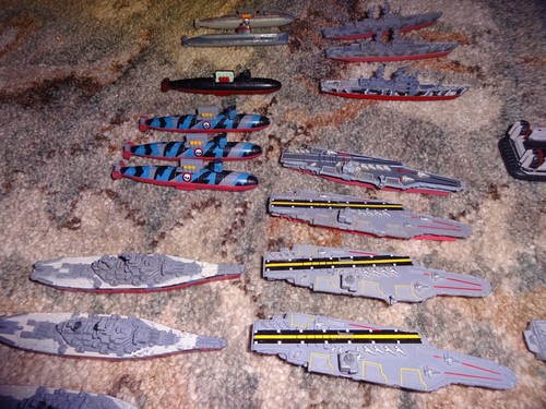 Micro Machines Galoob 23 Military Ship Lot Must See Really Good Shape - Picture 3 of 8
