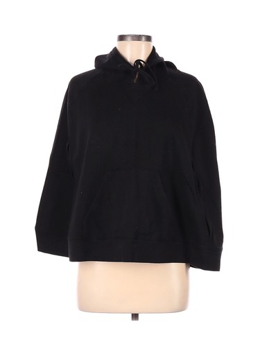 Juicy Couture Women Black Pullover Hoodie One Size