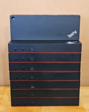 Lenovo ThinkPad Thunderbolt 3 Docking Stations Lot of 8 NO POWER CORDS