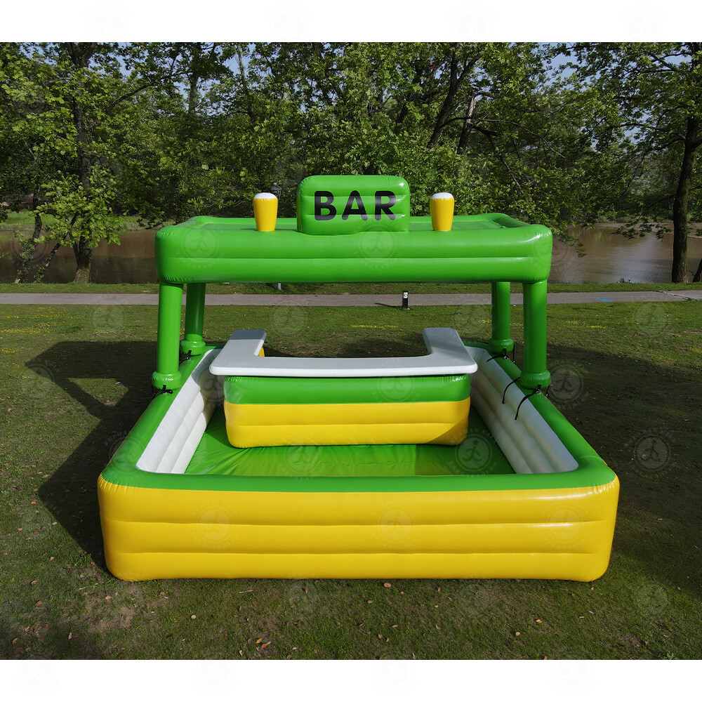 Stock Inflatable Pool Bar Inflatable Swimming Pool With Bars for