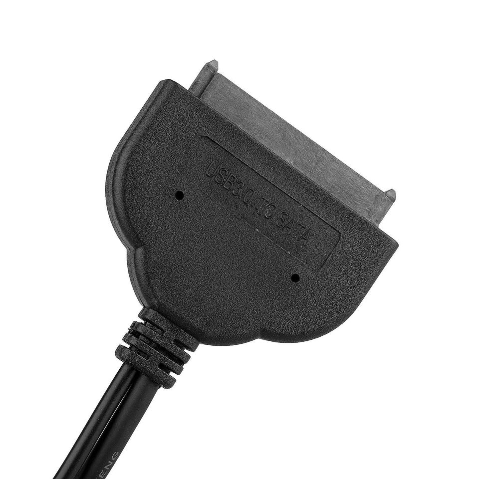 SATA to USB 3.0 Cable 2.5 inch SSD HDD Drive 22pin Adapter Data Power Connector - Image 4 of 4