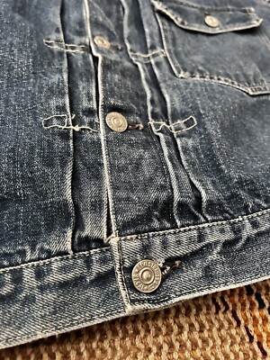 Vintage Levis Jacket 1928-36 Denim Type 1 506 RARE NO TAB Vintage Levis Jacket 1928-36 Denim Type 1 506 RARE NO TAB