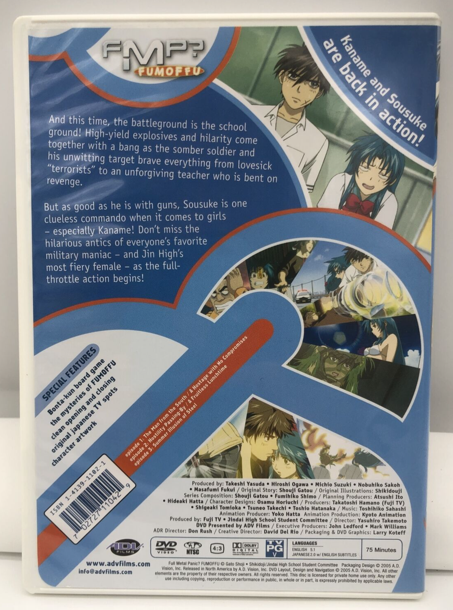 Sousuke Sagara Full Metal Panic Fumoffu Episode List Hostage Full