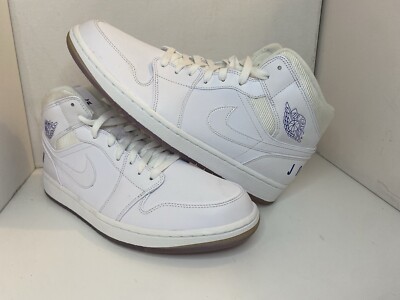 Nike Air Jordan Retro Mid White Concord shoes men size 13