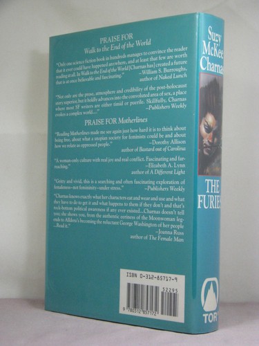 1st,signed by 2(author,artist),Holdfast 3:The Furies by Suzy McKee Charnas(1994) - Picture 2 of 12