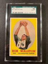 1958 Topps Bobby Walston #87 SGC 8.5
