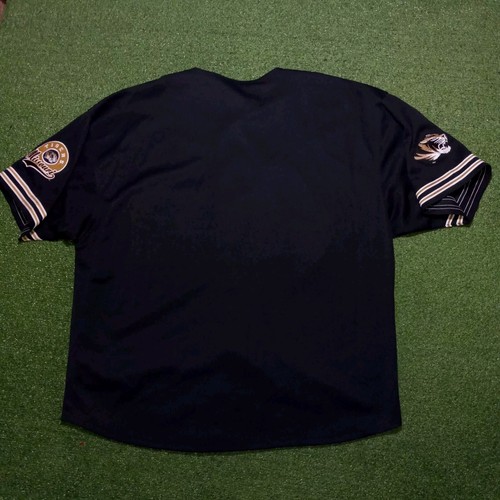University of Missouri Tigers Baseball Jersey STARTER Stitched Mens Size XL - Picture 5 of 10