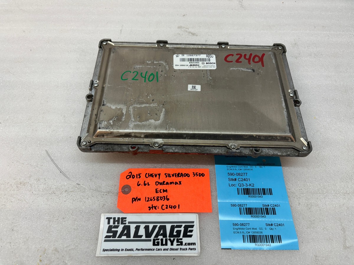 2015-2017 Chevrolet GMC 2500HD Duramax 6.6 LML OEM Engine Computer