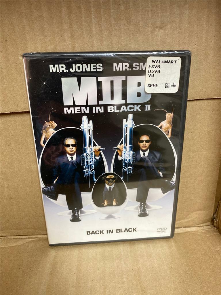 Men in Black II (DVD, 2002), Tommy Lee Jones, Will Smith NEW