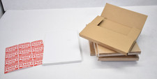 Lot of 500 Full Sheets Sticker Paper For Laser  Inkjet Printers 8.5" x 11"