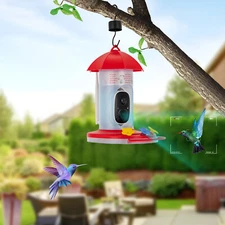 Outdoor Intelligent Video Bird Feeder,Smart Bird Feeder With Camera For With AI