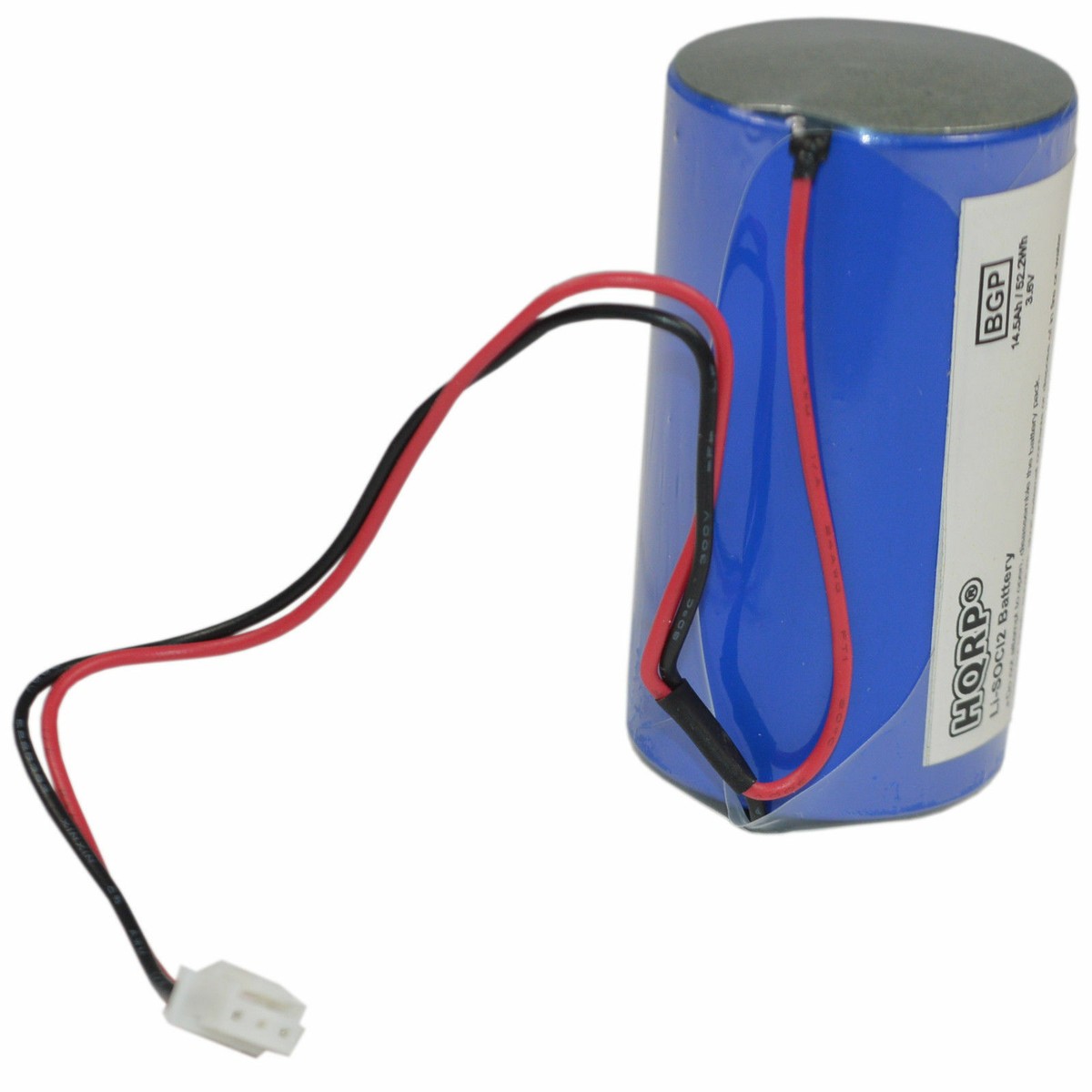 Lot De 2 Batteries ER34615M 3.6V Lithium Li-SOCI2 | Compatibles DSC, ALEXOR, Sirènes Extérieures Sans Fil - 6