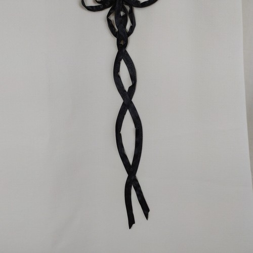 Falda midi Wallis para damas nueva con etiquetas crema con detalles de lazo negro forrada talla 14 del Reino Unido - Imagen 9 de 19