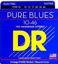 DR Strings PHR-10 Pure Blues Medium 10-46 Ele...