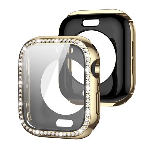 Luxus Bling Diamant Displayschutz Hülle für iWatch Serie 10 9 7 5 4 40/49 mm - Bild 10 von 19