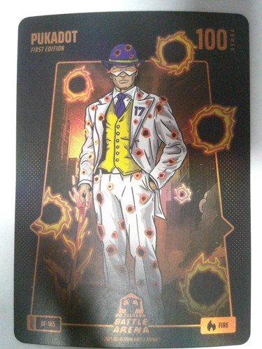 Bo Jackson Battle Arena Battle Foil BF-165 Pukadot Fire Puka Nacua