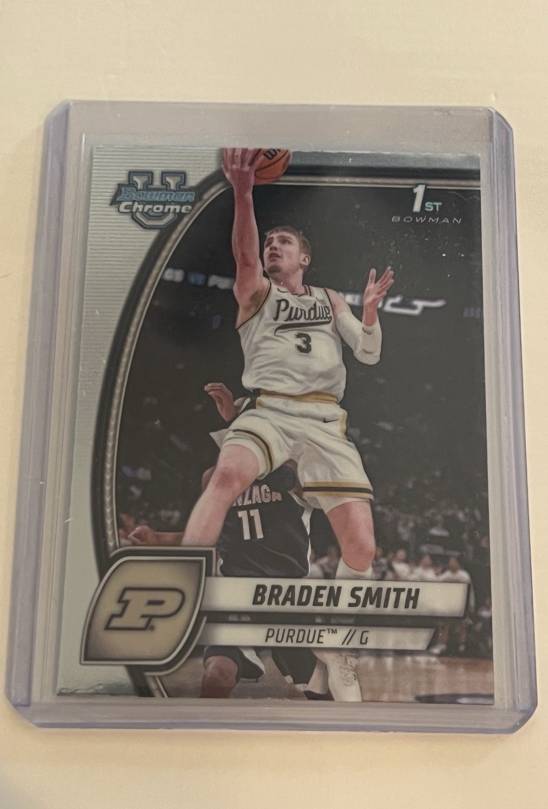 2024-25 Bowman University Chrome - Braden Smith #12 Refractor (RC)