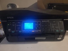 Epson WorkForce 645 All-In-One Inkjet Printer Tested Great Working Condition!