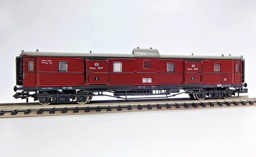 Spur N FLEISCHMANN 808001 Gepäckwagen, 4-achsig, braun in OVP *TOP Zustand* | Zustand: Gebraucht