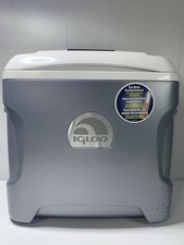 Igloo Iceless 28qt Thermoelectric Cooler Gray Portable No Charger