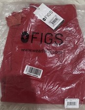 FIGS red Scrub Pants