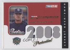 2008 TRISTAR Prospects Plus PROtential Game Used Gold 10/25 Logan Forsythe 0j8