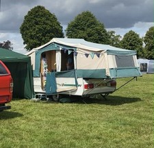 Trigano Folding Trailer Tent Camper Caravan Toilet & Awning. Conway Pennine