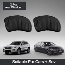 Car Universal Sunshade SUV UV Protection Anti-Mosquito Screen Window Blackout Si