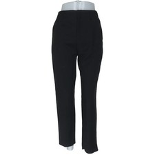 Filippa K, Stoffhose, Größe: 36, Schwarz, Elasthan/Polyester/Wolle #S87