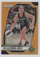 2024 Panini Prizm WNBA Orange Prizm 34/99 Skylar Diggins-Smith #76 8al