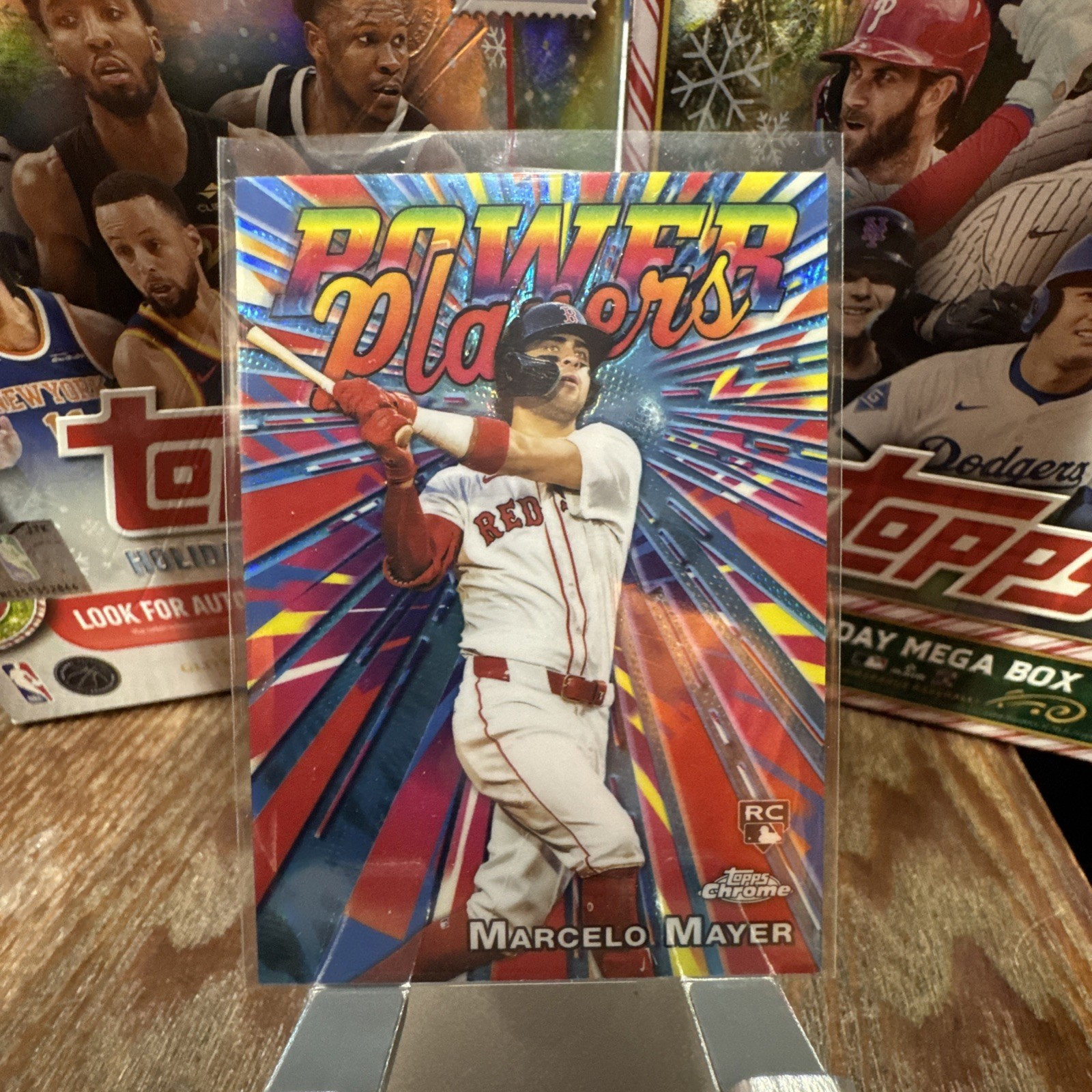 MARCELO MAYER 2025 TOPPS CHROME UPDATE POWER PLAYERS INSERT RC