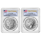 Presale - 2025-S Reverse Proof $1 Morgan and Peace Silver Dollar 2pc Set PCGS