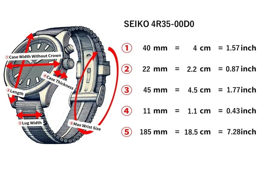 Hecho en JAPÓN [Exc+5] SEIKO Presage 4R35-00D0 Automático 23J 40mm Reloj Hombre Foto 2 de 4