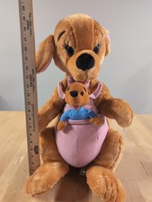 Winnie The Pooh Kanga and Roo BIG Plush Disne...