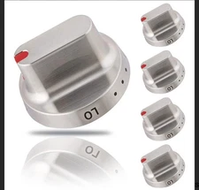 DG64-00473A Top Burner Control Dial Knob Range Oven Replacement Compatible 5 PAC