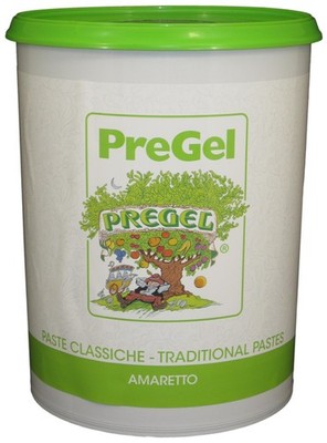 PreGel Amaretto Gelato Flavoring Paste - 13.2 Lbs