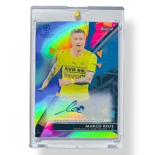 Marco Reus Auto Topps Finest 2021/22 Borussia Dortmund BVB No PSA Autograph
