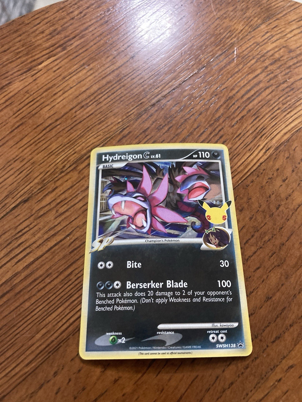Hydreigon C SWSH138 - Read Desc. - Black Star Promo - Pokemon TCG - Near Mint
