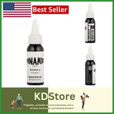 Dynamic Black Tattoo Ink   Professional, Long-Lasting Vivid Color