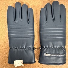 Vintage Ski Gloves Blue Avon Insulated Adult One Size Snow Wrist Length NEW NWT