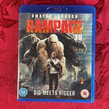 RAMPAGE (3D + Blu-ray) New Line Cinema, Brad Peyton, Dwayne Johnson