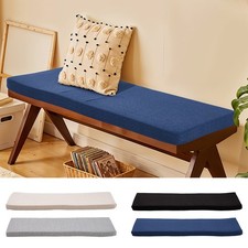 Heavy Duty Garden Bench Seat Cushion 2 3 4 Seater Outdoor Furniture Removeable