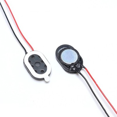 2 Pieces/set Notebook Horn Speaker 1015 1510 Oval Loudspeaker 8Ω 1W 3.6mm Thick