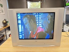 RCA TruFlat 20F511T 20" CRT Tube TV Retro Gaming RCA/S-VIDEO Inputs Tested